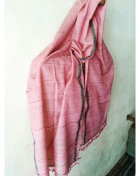 Cottonand fine tussar stole. Cottonand fine tussar stole.